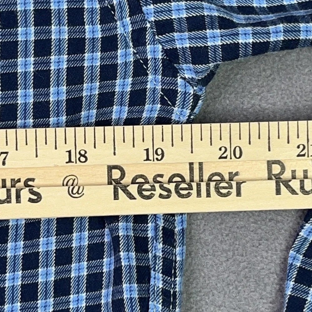 Ralph Lauren Boys Large Blue Plaid Brushed‎ Twill